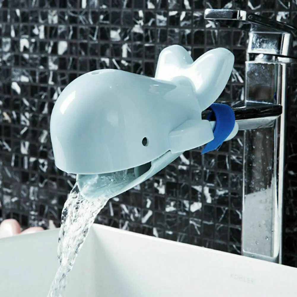 Кит животных дети ребенок Водопроводной воды кран Extender стиральная ручной инструмент мода B Кит животных дети ребенок Водопроводной воды кран Extender стиральная ручной инструмент мода B