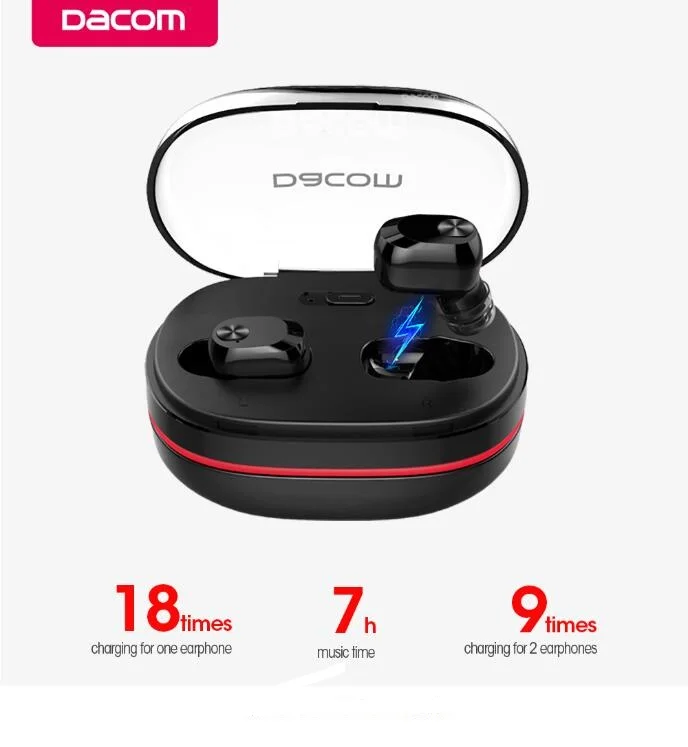 DACOM K6H /K6H PRO Наушники вкладыши TWS True Wireless Bluetooth наушники мини невидимый в ухе