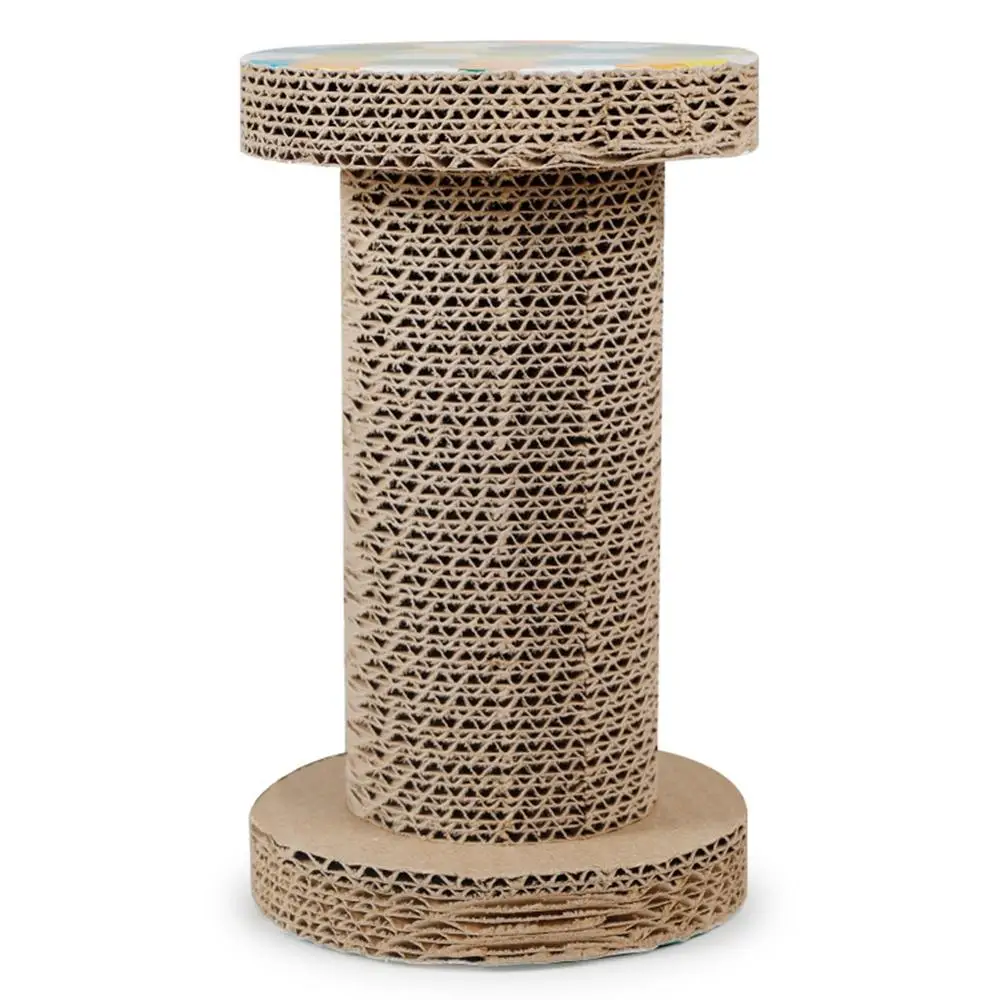 

New Corrugated Cat Scratching Dumbbells Large Claws with Bells Pet Cat Toy Cat Scratch Board Pet Toys