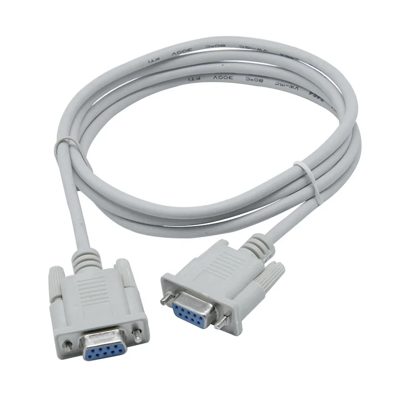 9 контактный разъем DB9F к DB9 последовательный кабель для модема RS232 в USB удлинитель
