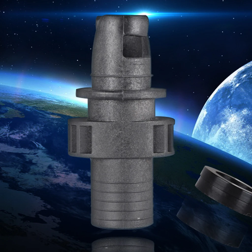 High Strong Plastic Pack of 3 Inflatable Marine Yacht Boat Kayak Air Valve Adapter Inflation Air Pump Hose Screw Valve Connector