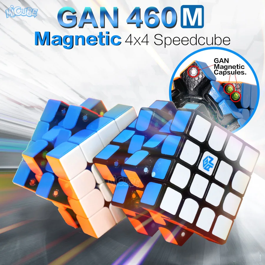 GAN 460 M Cube 4x4 Magic Cube 4x4x4 Gan 460M Speed Gan460 M
