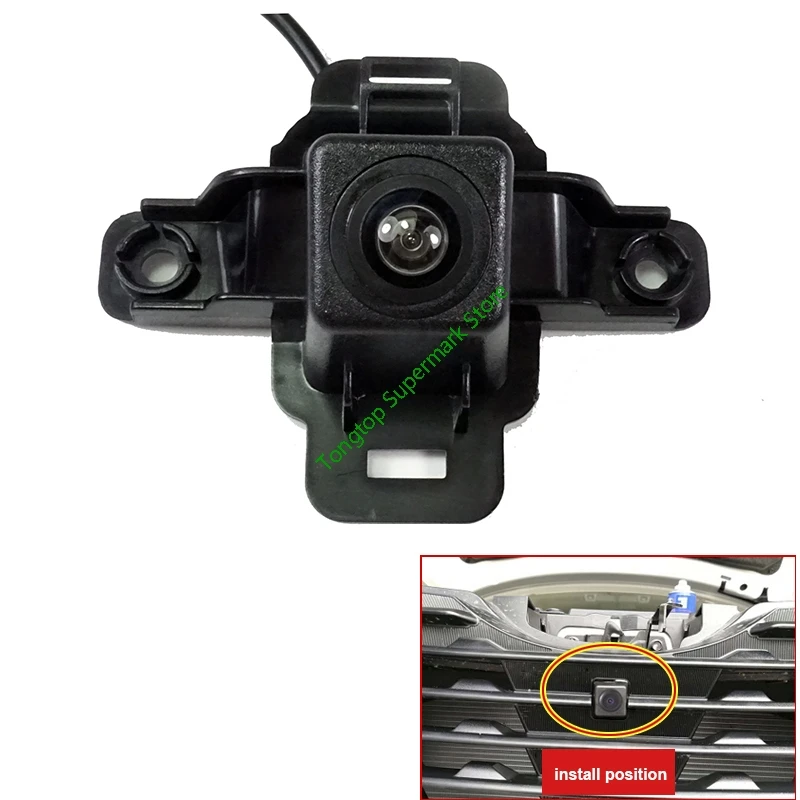 

For Subaru Forester 2019 Front View Car Camera Parking Waterproof Installation Under the Car Logo Support PAL/NTSC TV System