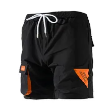 Модные мужские светлые шорты на пуговицах комбинезоны с карманами ветрозащитные шорты быстросохнущая Спортивная одежда для бега пляжные шорты