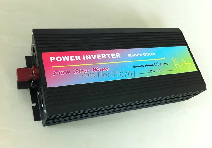 

NEW 3500W/7000W Peak 12/24VDC to 110/220VAC Single Phase Pure Sine Wave Power Inverter 3500, CE RoHS ISO FCC Certificate