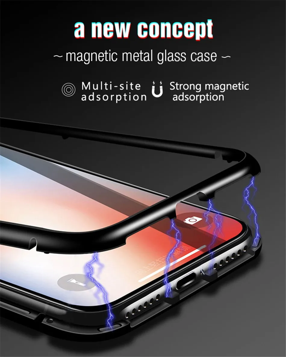 iphone x xs max Magnetic case 04