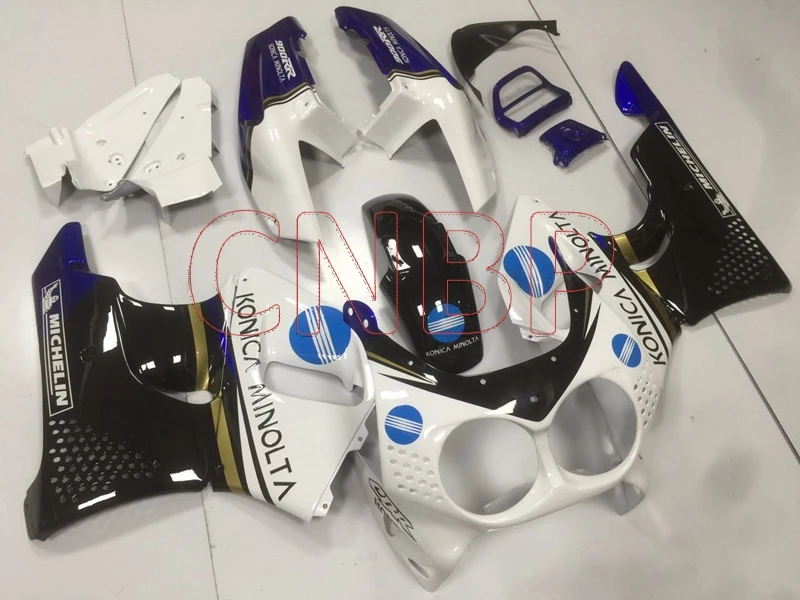 

Fairings for Honda Cbr893RR 1994 - 1997 Konica Minolta Motorcycle Fairing CBR 893 1994 Plastic Fairings CBR900 893 96 97