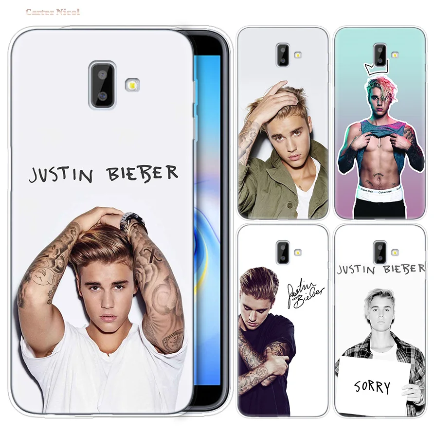 Cases for Samsung Galaxy J4 J6 S10 Plus A7 A9 2018 Lite Note 9 8 Phone
Cover J4+ J6+ Silicone Justin Bieber daddy