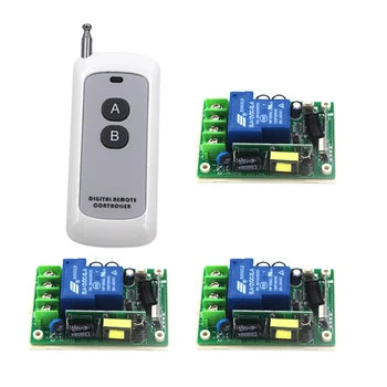 

Smart Home Switch RF Universal Remote Controller Switch AC 85V-250V 110V 30A Remote Control Switch SKU: 5277