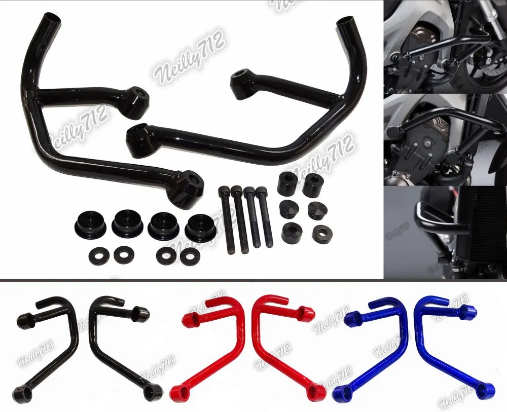 Motorcycle 25mm Engine Guard Crash Bars For YAMAHA MT FZ 09 MT 09