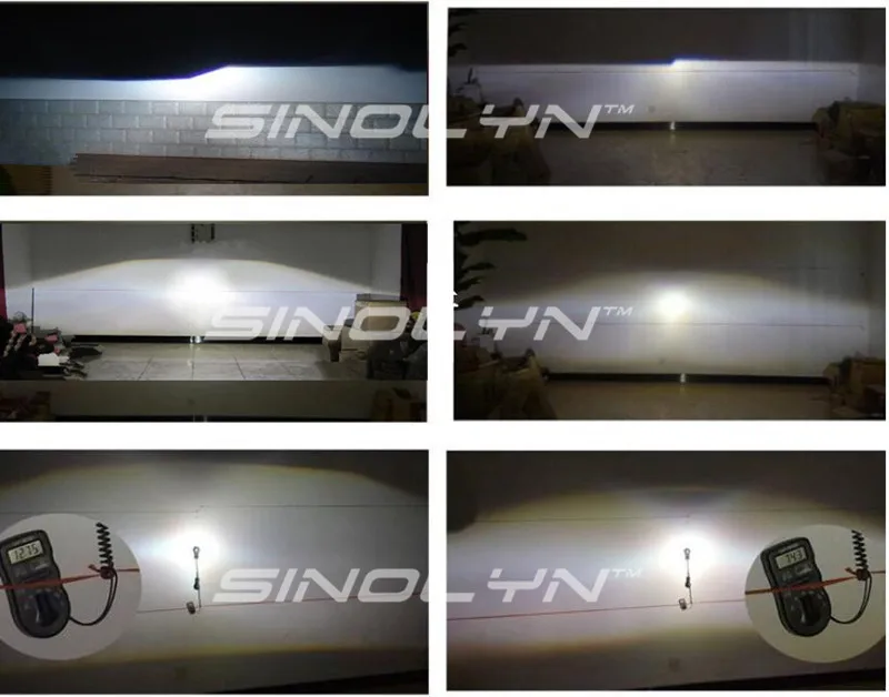 Lente do Farol Kit para h7 Sinolyn Anjo Olhos Bi-xenon Lente 2.5 Projetor h1 Hid Halo Diabo h4 Carros Acessórios Retrofit Estilo 27 kit para h7 h4 carros acessórios retrofit estilo