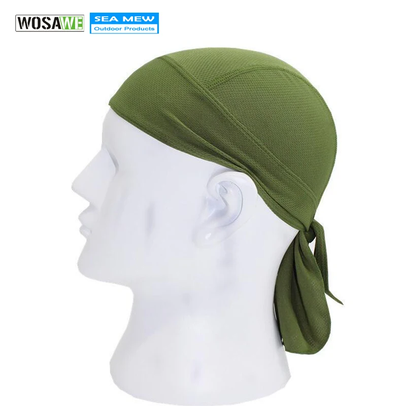 

WOSAWE Outdoor Multi-functional Cycling Cap Bandana Men Sports Scarves Scarf Summer Bike Racing Cap Cycling Hat skull cap