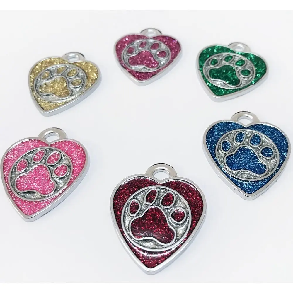 best selling love paws dog tag Factory custom shiny OEM you own style | Дом и сад