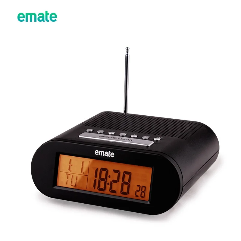 Portable Radio FM 3D Stereo Hifi Surround Timing Support Alarm Clock