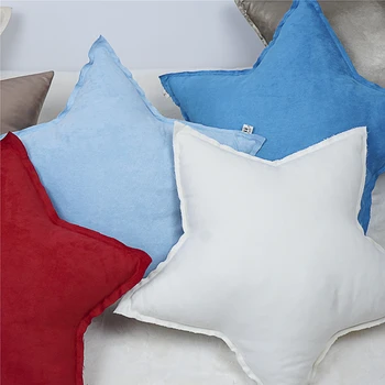 

New decorative pillows Customized touch soft Cotton Cushion 52*52cm Sofa car soft throw pillows cute stars cushions home decor