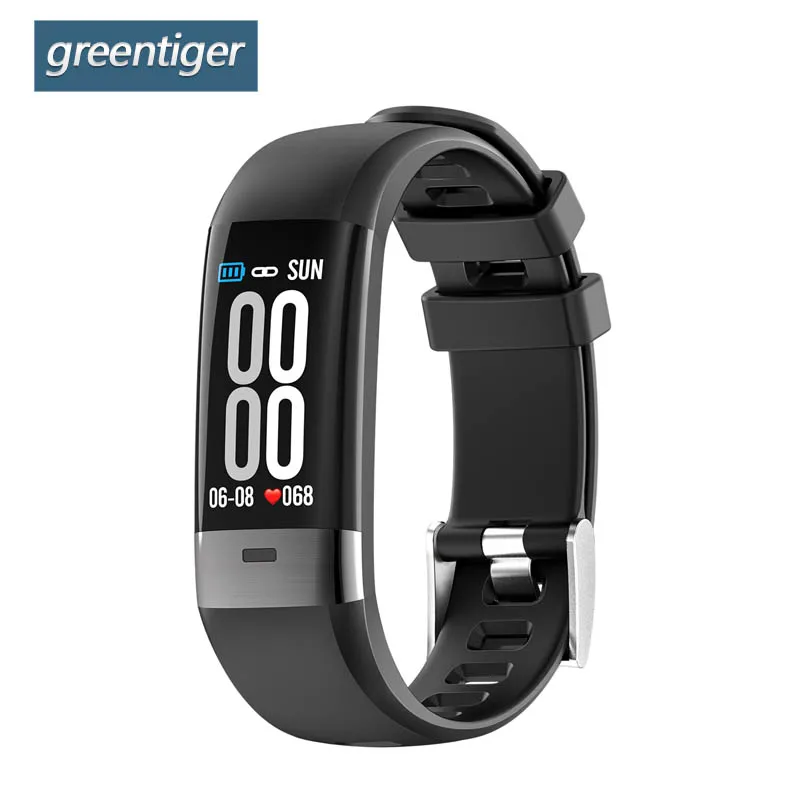 

Greentiger G36 Smart Bracelet ECG PPG Waterproof Heart Rate Blood Pressure Smart Wristband Fitness Tracker Call Reminder band