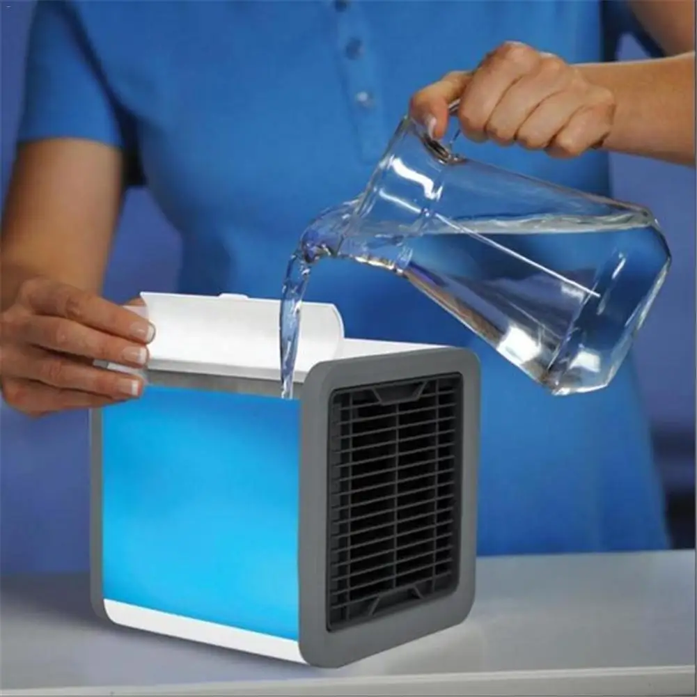 

Car Air Conditioning Mini Air Cooler Refrigeration Humidification Air Purification USB Fan Desktop Air Cooler Fan