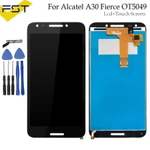 High Quality For Alcatel A30 Fierce OT5049 5049 5049Z Revvl 5049W LCD Display Screen with Touch Sensor Complete Assembly+Tools