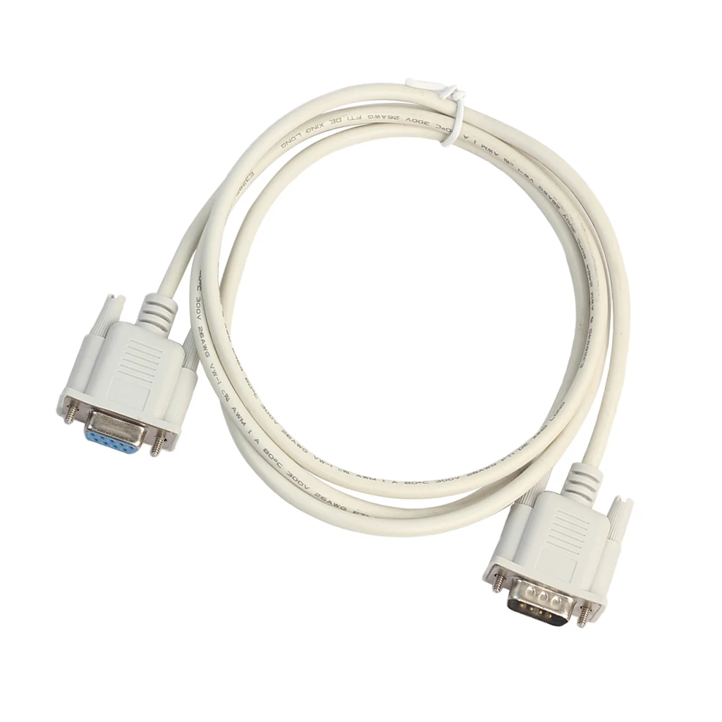 PVC RS232 Male to Female DB9 HDMI Adapter Cable Serial Port Cable 5 meters