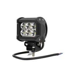18 Вт Spotlight IP65 4 дюймов работы свет бар для индикаторы мотоцикл Offroad Лодка автомобиль тягач внедорожник 12 в-30 В