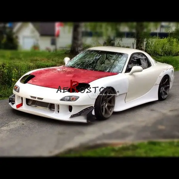 RX7 FD3S RE GT FRONT BUMPER CANARD CARBON FIBERin Body Kits from