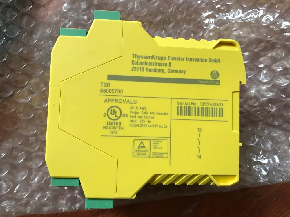A6 TSR Escalator Speed Monitor TSR 68005700