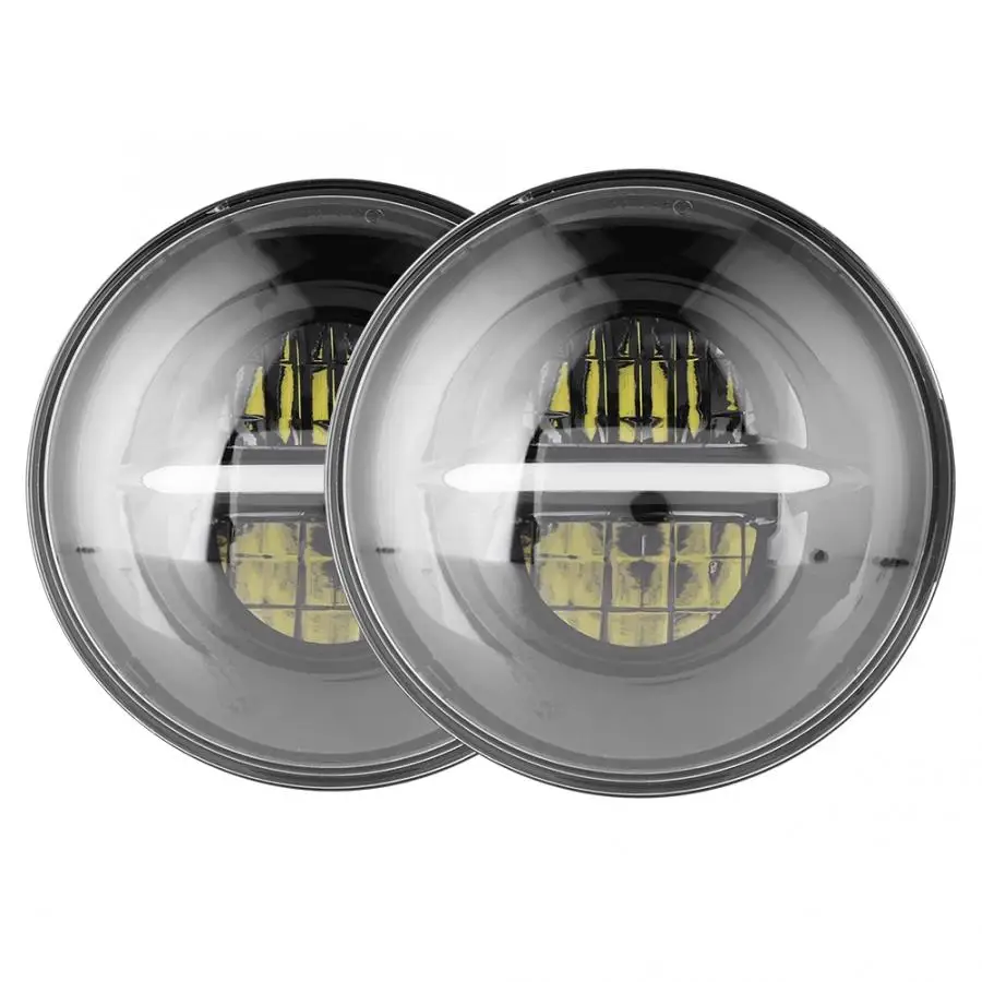 

1 Pair 4 inches 30W LED High Brightness Fog Light Lamp Bulb Fit for Jeep Wrangler 2007-2016 for Dodge Journey Magnum 12 V-30 V