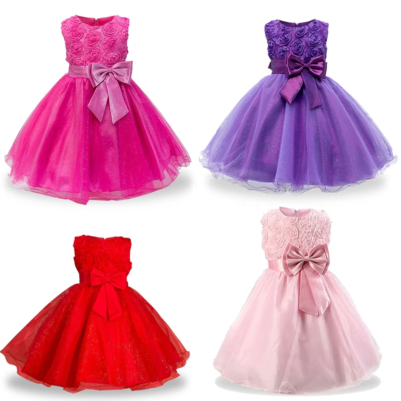 Платье для девочек на свадьбу и вечеринку, летнее платье, платья для малышей 0, 1, 2, 3, 4, 5, 6 лет, милые торжественные платья-пачки для маленьких девочек