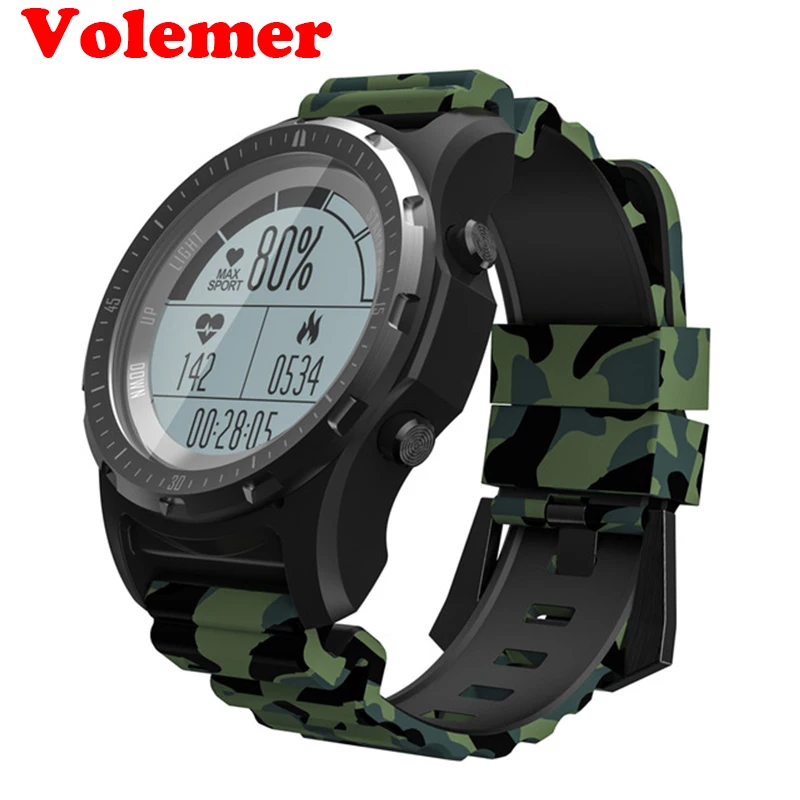 

Volemer GPS Outdoor Smart Watch S966 Heart Rate Monitor Multi-sport Compass Cycling Sport Watch Altitude Temperature Wristwatch