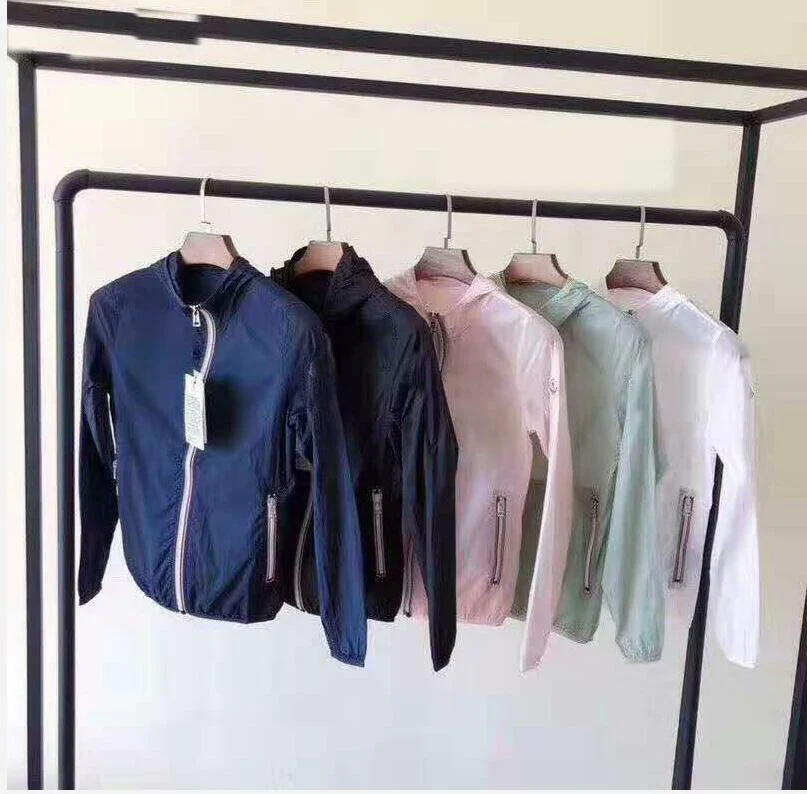 

Hot for sale brand women's quick drying long sleeve zipper skin garment sunscreen garment women hooded Sweatshirts Jacket,