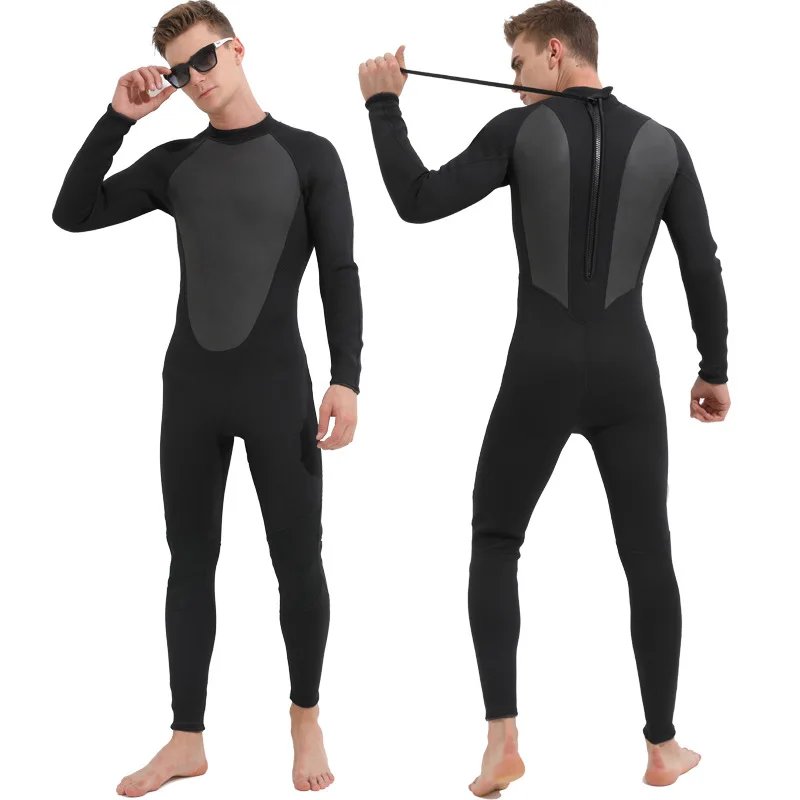 

C284 Winter swimming 3mm rubber thick material Diving warm diving suit jellyfish swimwear surfing drifting wetsuit