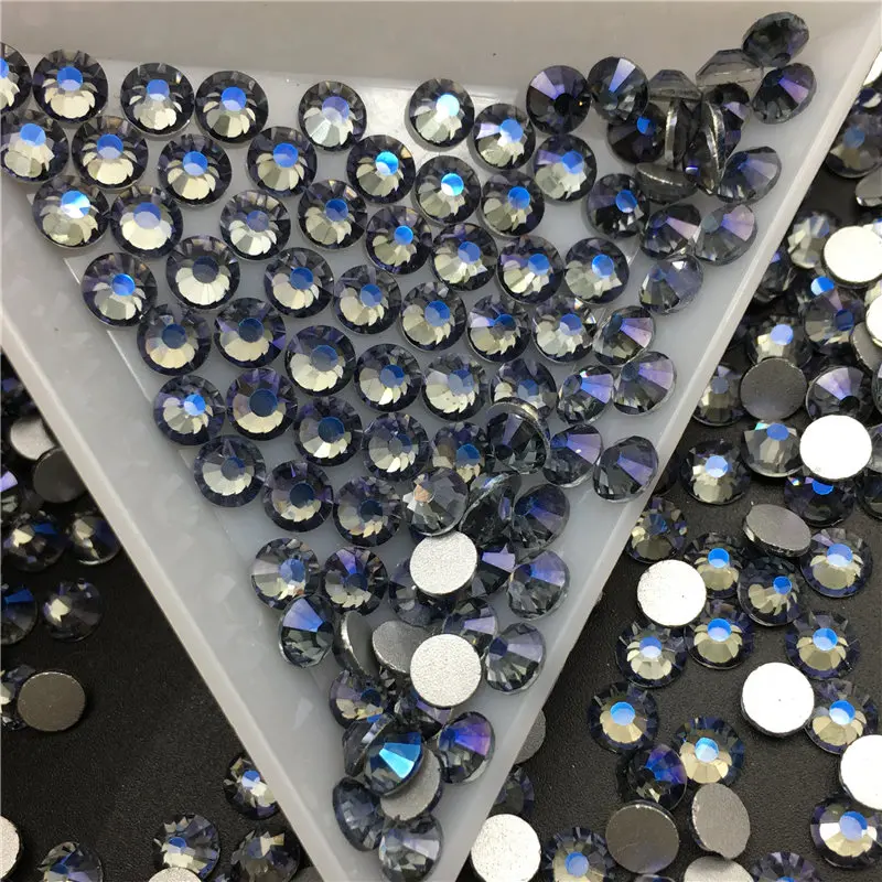 

Good Quality Ghost Purple DIY Strass Crystal ss3-ss34 Non HotFix Nail Art Flatback Rhinestones for Clothes Decorations