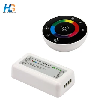 

DC 12V 24V RGB led RF Controller For 5050 2835 Strip Light remote controller for led tape led ribbon max 18A controller