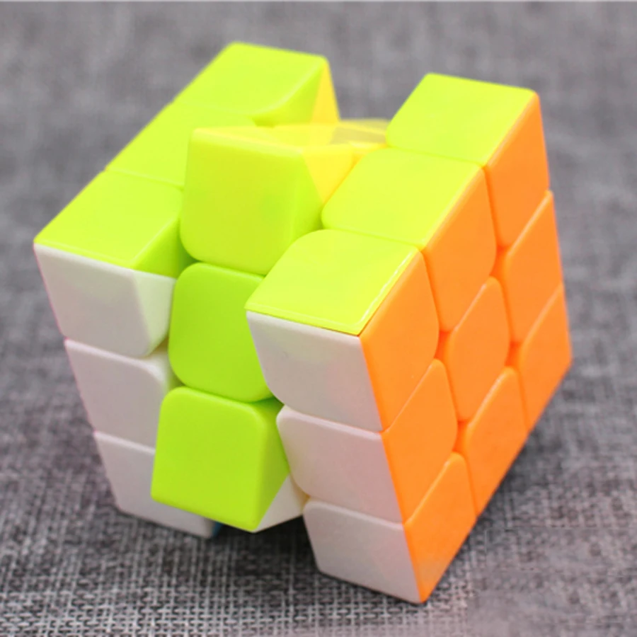 Cubo mágico Rompecabezas juegos de niños de inteligencia juguete cuadrado velocidad cubos Mini Rompecabezas mano Spinner Brinquedos Educativos 60D427