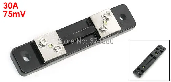 

1 Pack ( 10 Pcs / Lots ) FL-2 30A 75mV DC AC Current Shunt Resistor For Panel Analog Ammeter Digital Amp Meter FL-2