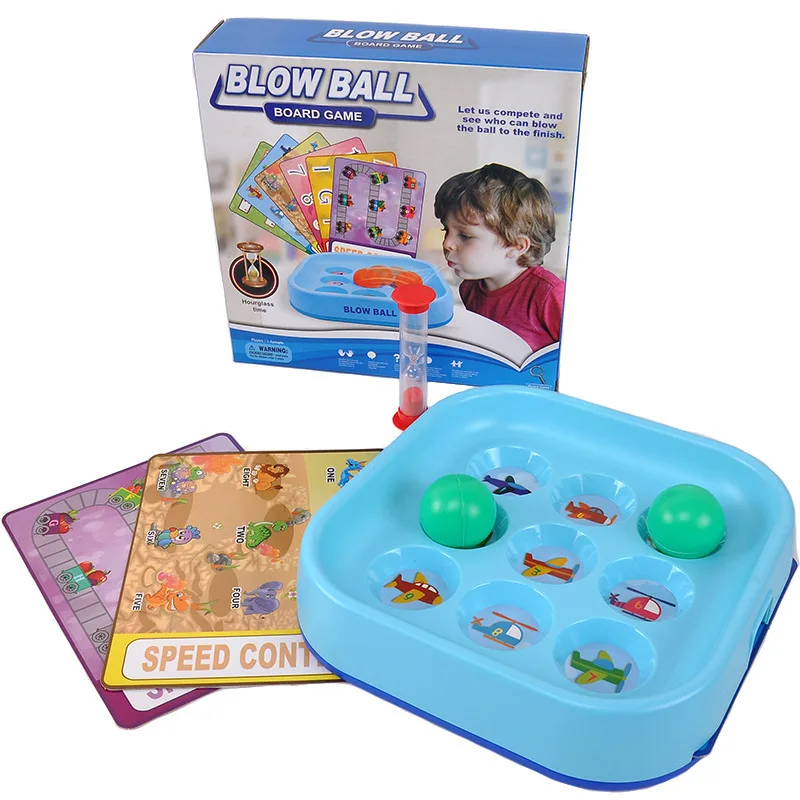 

Blow Ball Board Games for Kids Children Memory Training Puzzle Game Child Table Game