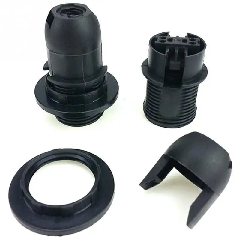 

High Qaulity 1pcs Practical E14 Light Bulb Lamp Holder Pendant Socket Lampshade Ring