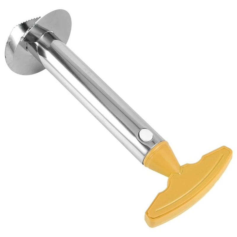

1Pc Stainless Steel Easy To Use Pineapple Peeler Accessories Pineapple Slicers Fruit Knife Cutter Corer Slicer Kitchen Tools