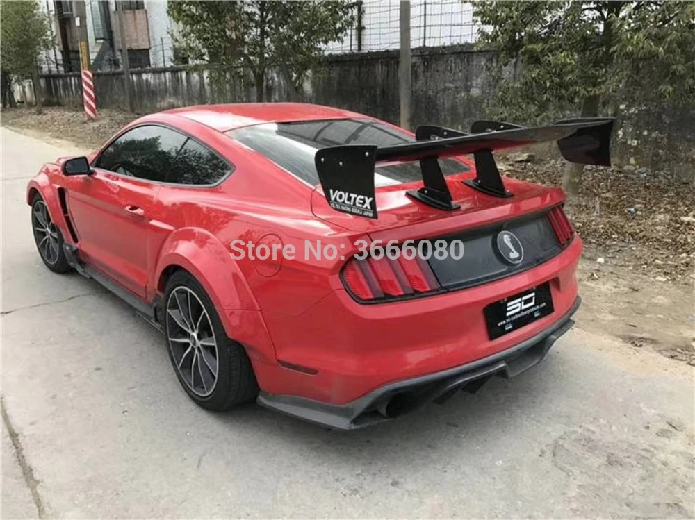 

SHCHCG High Quality Carbon Fiber GT Rear Spoiler Tail Trunk Wing Car Accessories For Ford Mustang Coupe 2015 2016 2017 2018 2019