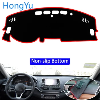 

For Nissan Teana J34 2019 Car Styling Non-Slip Bottom Covers Dashmat Dash Mat Sun Shade Dashboard Cover Capter