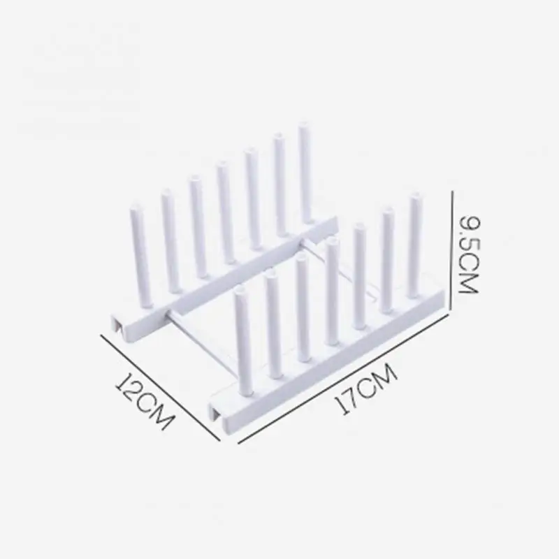 Складывающаяся пластиковая стойка для посуды, кухонная стойка для хранения тарелок, подставка для чашек, демонстрационный держатель, сушилка, кухонный органайзер для хранения