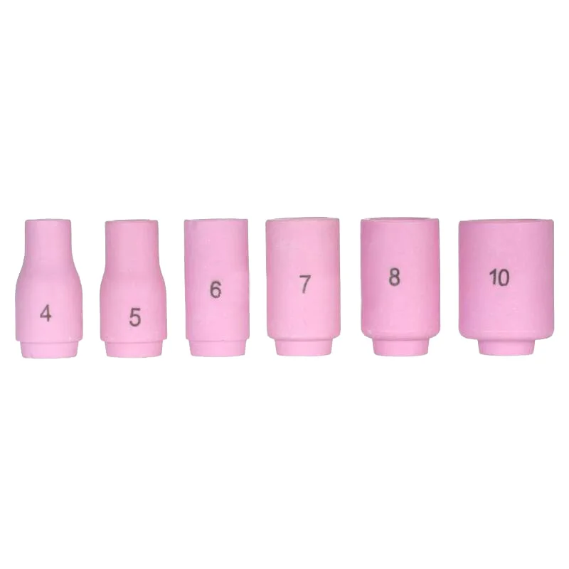 

Nozzle Welding Accessories Back Cup Alumina F2I6 Consumable 40pcs Replacement Welding Torch Kit Industrial New