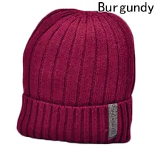 Мужские зимние шапки, шапки, шерстяные шапочки, вязаные зимние головные уборы для мужчин и женщин, Теплые Мешковатые шапки из флиса