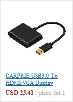 CARPRIE Usb Hub 3,0 4 Порты со штепсельной вилкой европейского стандарта настольное крепление USB3.0 HUB адаптер внешний стерео звуковой адаптер