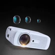 EU Portable LED HD Projector 1000 Lumens 800X480 Pixel HDMI USB Home Theater Projectors For Movie TV Game Media Player XXM