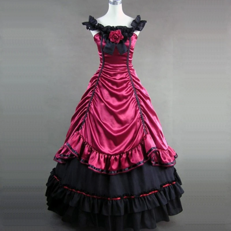 red-and-black-masquerade-gothic-ball-gowns