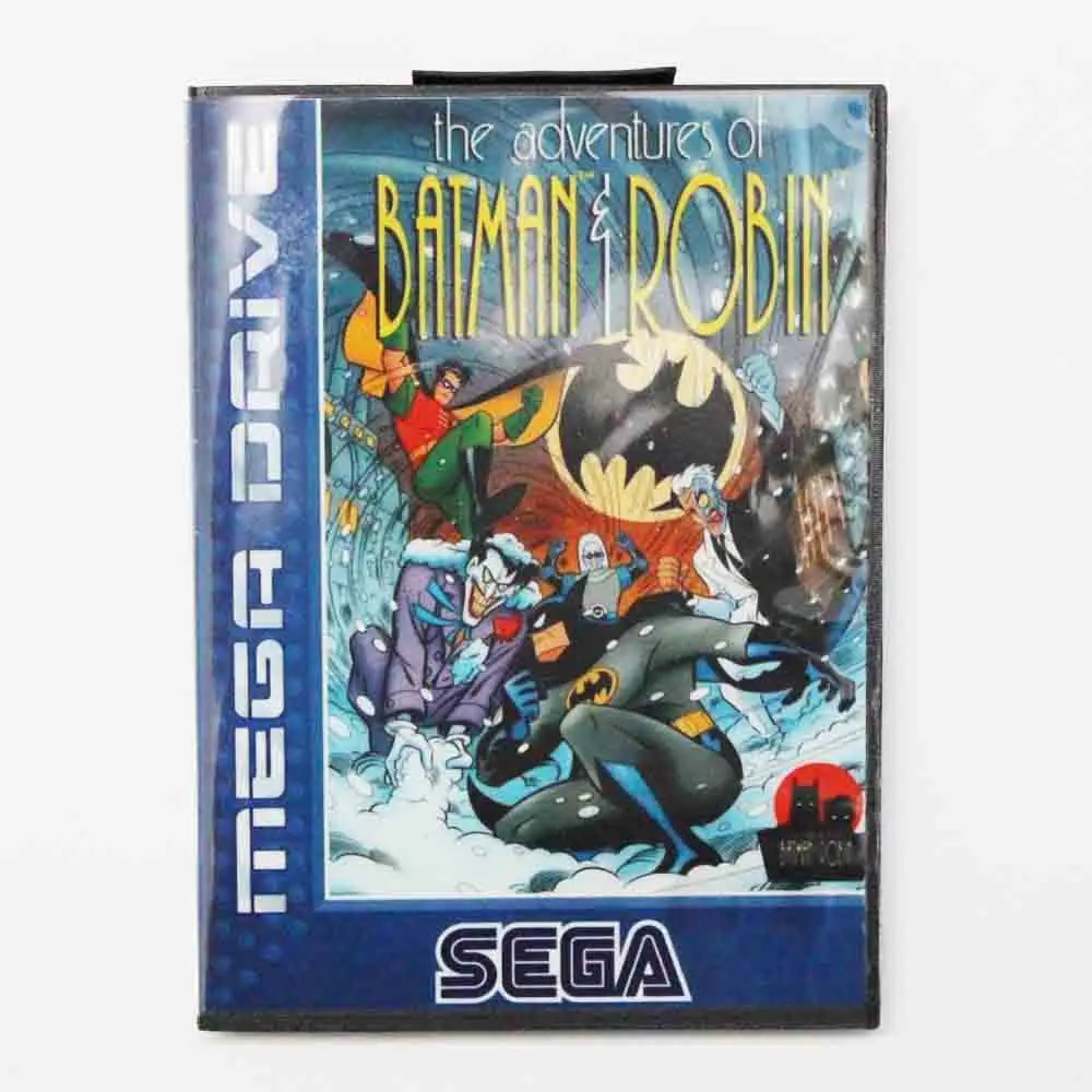 

The Adventures Of Batman And Robin Game Cartridge 16 bit MD Game Card With Retail Box For Sega Mega Drive