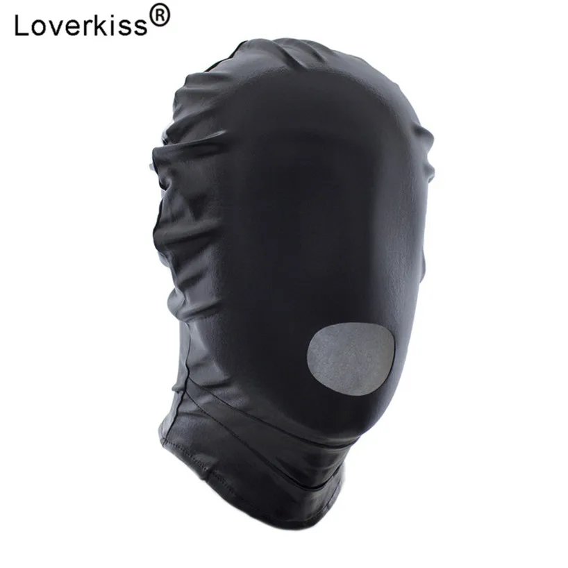 Loverkiss взрослые игры БДСМ бондаж капюшон Фетиш маска эротические игрушки