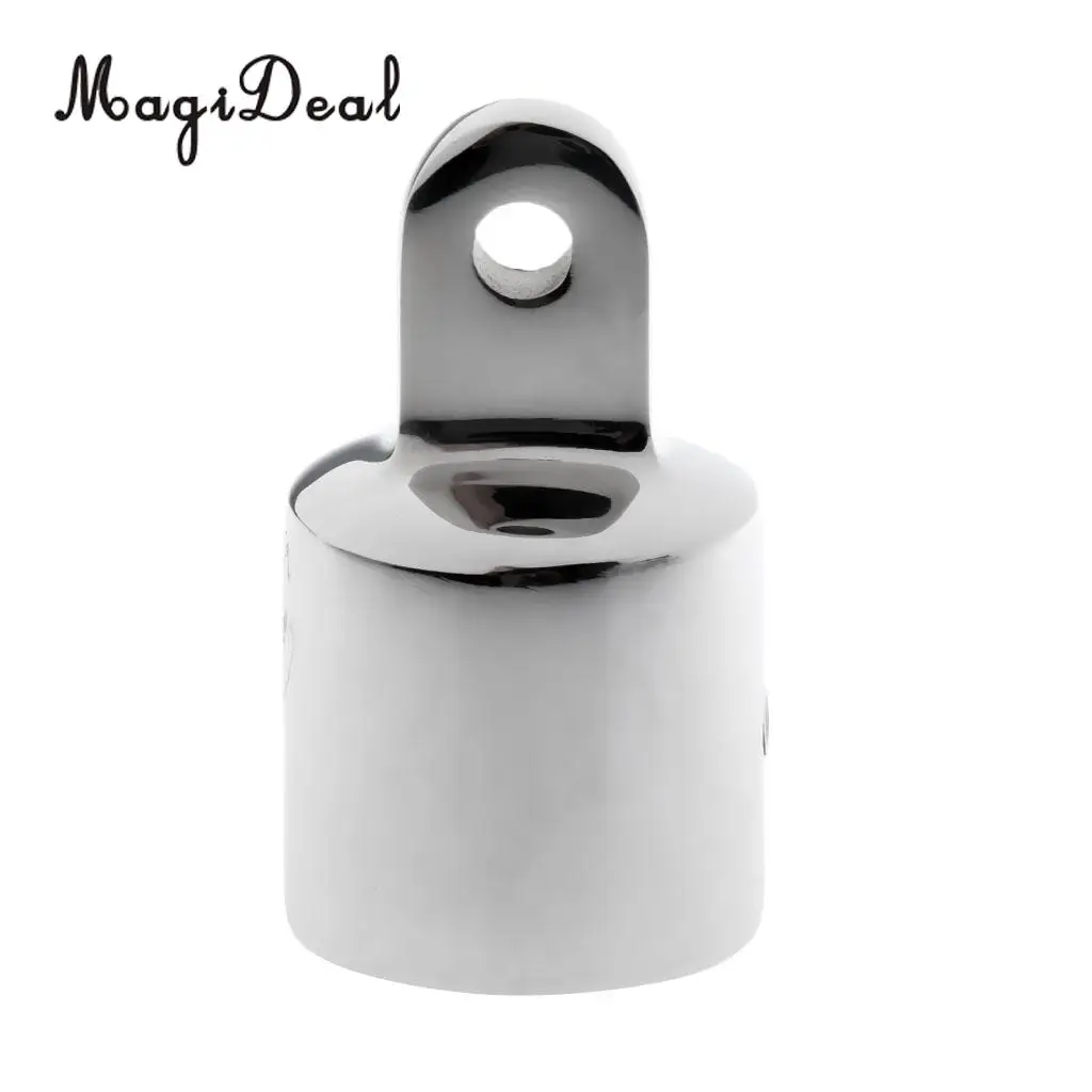 MagiDeal Universal Eye End Cap Bimini Top Fitting Boat Hardware 316 Marine Stainless Steel 22mm/25mm for Rowing Canoe Dinghy Acc