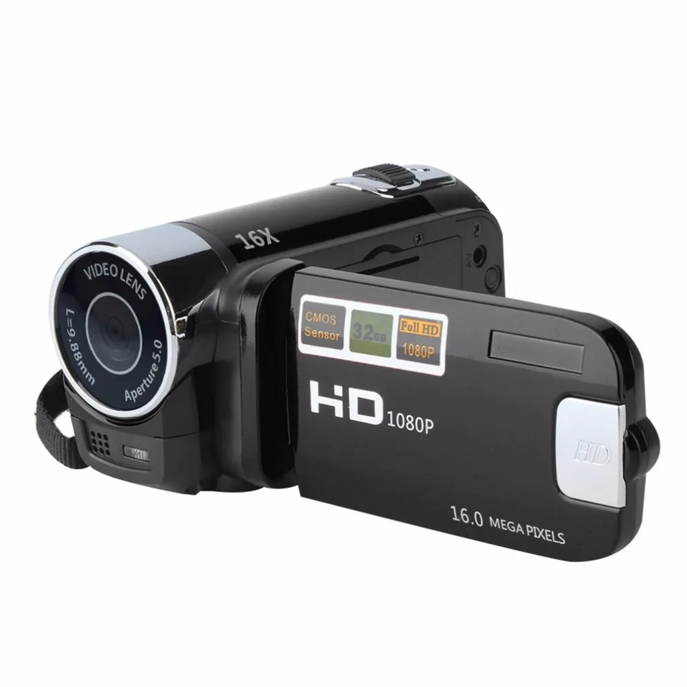 2,7 дюймов цифровая видеокамера HD 720P 16X зум TFT ЖК-экран DV камера COMS видео Запись поддержка TF Горячая Акция